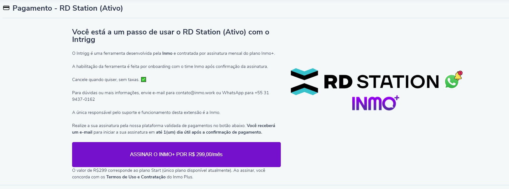 Captura de tela de RD Station 1